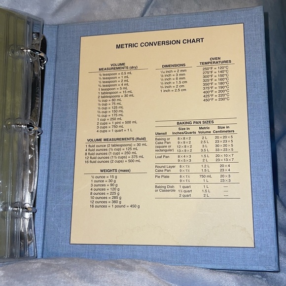 Cherry theme new cookbook with dividers & cooking tips - Picture 7 of 10